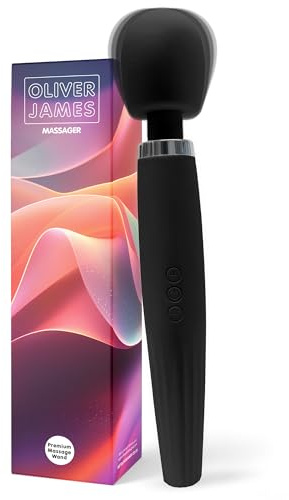 Oliver James Vibromasseur Femme Puissant – 5 modes de plaisir, 4 intensités