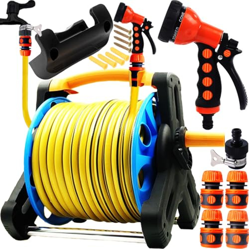 (40 Meter Watering kit) hosepipes for Garden Garden Hose Hose Reel Garden Hose Pipe Hose Pipe Reel Garden Hose Reel