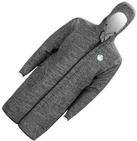 Zambuph Giacca da sub con muta, giacca a vento, cappotto lungo in neoprene termico per donna e uomo, muta da sub in neoprene 3 mm, cappotto termico caldo traspirante, accappatoio, surf, donna e