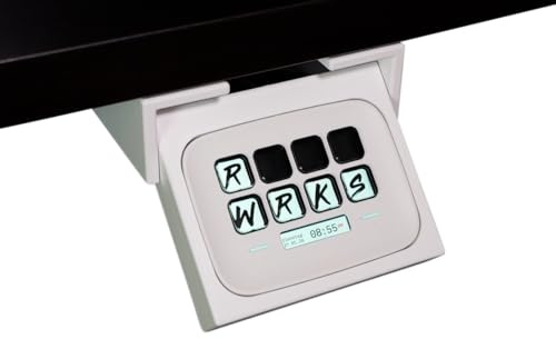 Desk Mount Fits Elgato Stream Deck - Retractable & Clean, Adhesive or Screw Mounting, Compatible with Mini, MK2, Neo, Plus & XL (Compatible with Elgato Stream Deck Neo White)