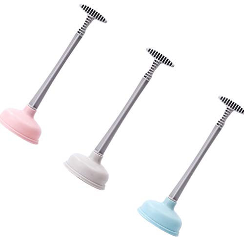 2 Piezas Soporte del Émbolo Maneras De Destapar Un Inodoro. Desatascador para Inodoro Baño Émbolos Émbolo De Servicio Pesado Mejor Desatascador De Inodoro Piel Alta Presión