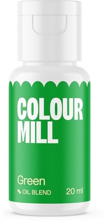 Colour Mill Oil Blend Food Colouring Green: Next Generation Oil Based Food Colours - 20 ml