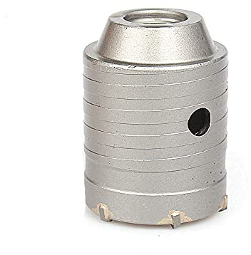 160-450mm SDS Max Shank 30-160mm Foro in calcestruzzo Sega a taglio elettrico Drill Drill Hollow Bit per il cemento del mattone Pietra del tubo della parete-55mm.