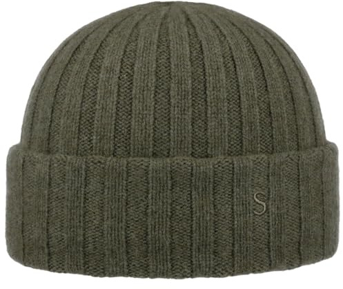 Stetson Surth Kaschmir Wintermütze Damen Herren Strickmütze 100% Kaschmirwolle Herbst Winter