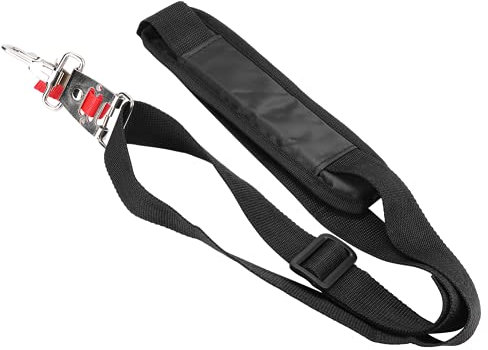Cinghia per Imbracatura a Spalla Singola per Decespugliatore, Tagliabordi in Nylon a Sgancio Rapido per Decespugliatore Trimmer Motosega con Gancio per il Trasporto, Regolabile