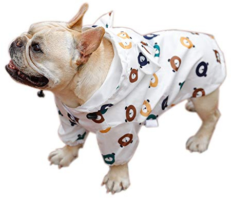 Blue Dream Island Hunde-Regenmantel, wasserdicht, atmungsaktiv, leicht, S, M, L, XL, FB, 2XL, klein, mittel, Welpen, jung, Frühling, Sommer, Herbst, Winter