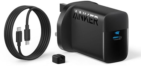 45W USB C Charger, Anker PPS Fast Charger with Cable, Laptop Compatible, Super Fast Charging 2.0 for Samsung Galaxy S24 Ultra/S24/S23+/Note20, iPhone, Pixel, and More (5 ft USB C to C Cable Included)