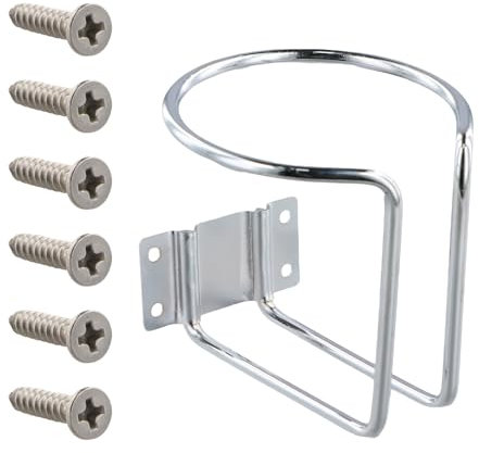 Dewocke Porte-Gobelet en Acier Inoxydable, Porte-Gobelet de Voiture, Porte-Gobelet Universels pour Marine Voiture Bateau Camion, Porte-Bouteille de Voiture pour Canettes, Tasses, Gobelets, Bières