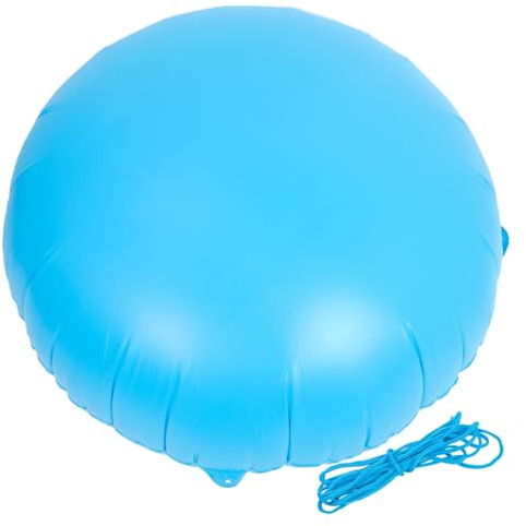Toddmomy Großes Rundes PVC Winterpool Luftkissen zur Aufstellpool Winterfestmachung Blatt- Schnee und Schmutzansammlung Verhindert Luftverlust