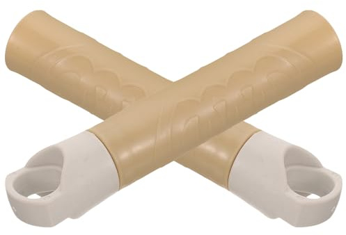 DECHOUS Mango de Escoba Repuesto 22mm Color Caqui 2 Unidades Accesorio Plástico Ligero para Recogedor y Barredora Doméstica Compatible Escoba Limpieza Hogar