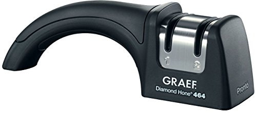 GRAEF. Diamant-Handmesserschärfer PRONTO, Schwarz