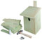Esschert Design Vogelhaus, Vogelfutterhaus zum selbst Bauen, Bastelset