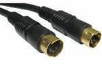 Cables Direct 2VV-01 Cavo S-video 1,5 m Nero - Cavi S-video (1,5 m, Oro, Nero, Maschio/Maschio)