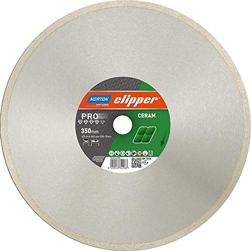 Disco diamantato Norton Clipper 178.268.947.754 cm MD 120 C, 0 V, grigio/argento, 350 x 25.4 mm