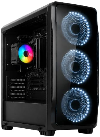 Pc Fisso Desktop Amd Ryzen 7 5700G 4.60Ghz 8-Core,Ram Ddr4 16Gb 3200Mhz,Ssd M2 500Gb,Radeon Vega 8 Integrata, Wifi, Windows 11 Professional,Pc Fisso Computer Assemblato