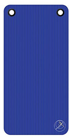 Trendy Sport Trfo8 Unisex Erwachsene Profi Gymnastikmatte Profi mit Augen 120x60x1cm Farbe Turnmatte - Blau, Einheitsgröße
