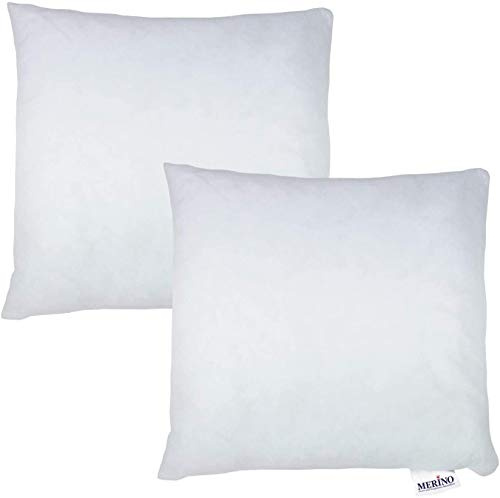 Merino-BETTEN 2er Set Kissen 50x50 | Dekokissen | Couchkissen | Kissen mit Reißverschluss