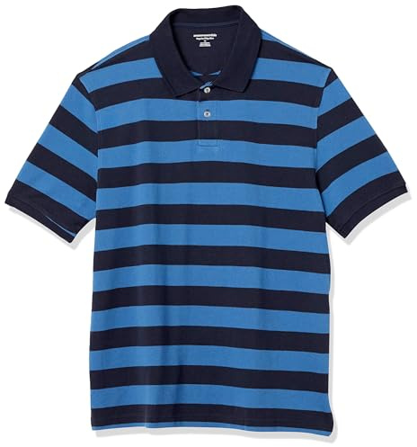 Amazon Essentials Polo en Piqué de Coton à Manches Courtes, Coupe Classique (Disponible en Grande Taille) Homme