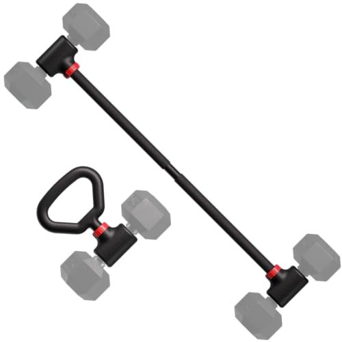 Jayflex Hyperbell Bundle Heim-Fitness-Set – verwandelt Hanteln in Lang- oder Kettlebell für Heimtraining