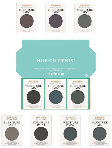 Rust-Oleum Furniture Paint in Chalky Finish – Moody Darks Tester Box