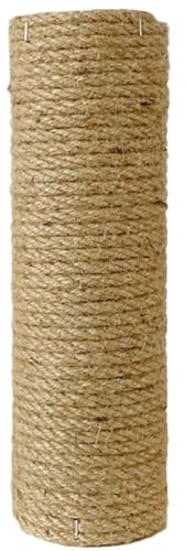 Beaupretty Poteau Griffoir Chat De Rechange 35 cm Arbre À Chat Réutilisable en Bois Et Corde Remplacement De l'arbre À pour Mordre Gratter Et Protéger Les Meubles Uniquement Le Poteau Droit