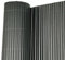 Oypla 1m x 5m Grey PVC Outdoor Garden Fencing Privacy Screen Roll