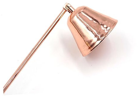 IMIKEYA Glocke Kerzenlöscher Kerzenunterdrücker Duftkerzen Vintage Kerzenlöscher Kerzenbezug Kerzenstopper Glas Kerzenlöscher Dochtschöpflöffel Zubehör Aromatherapie