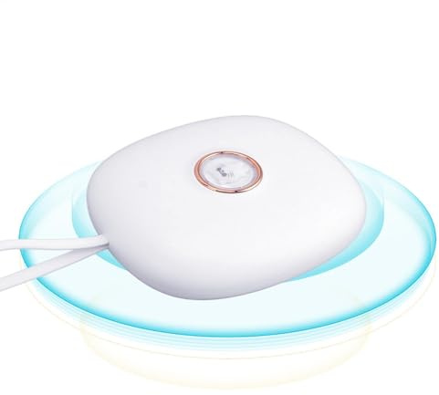 Sveglia con vibrazione, sveglia silenziosa, orologio a LED muto, sveglia con scuotitore da letto per chi dorme pesante, sordi o anziani, con vibrazione regolabile, funzione snooze e allarme extra