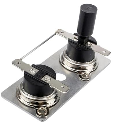 Eventerde Wassererhitzer Thermostat,Warmwasser Absperrventil | 120V Zündknopf Thermostatersatz Für Heizungsanlagen