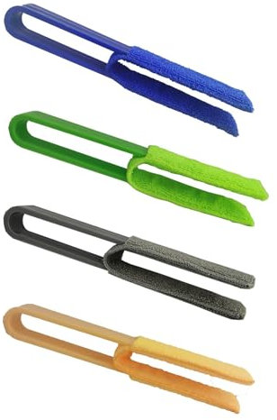 Multifunctional Blinds Dusting Brush Set Of 4 With Removable Sleeves For Home Office Window Blinds And Car Vent Cleaning