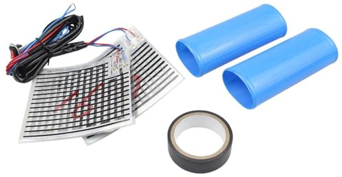 12 V Riscaldato Moto Manubrio Coperture Elettrico Riscaldato Manopole Confortevole Per L'inverno Equitazione Comfort & Efficienza Energetica Riscaldamento Rapido Manopole