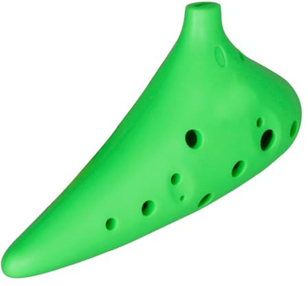 TOYANDONA Alto C Ocarina aus Langlebigem Abs Material mit Tragetasche Kompakte Geeignet für Anfänger und Profis Musik Instrument als für Ocarina