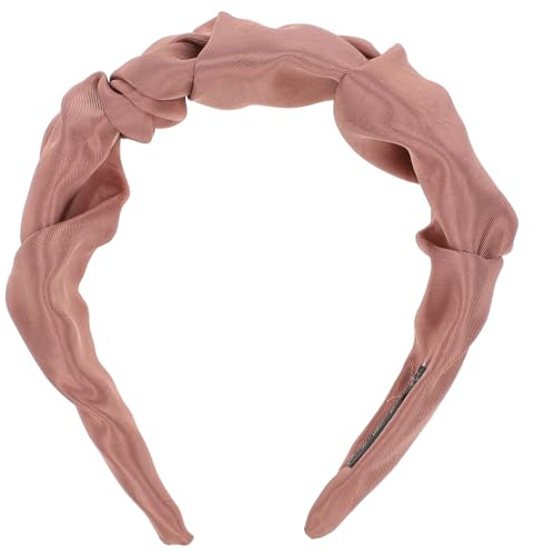 LALADEFIEE Diadema Retro Trenzada de Moda para Mujer Adorno Cabeza de Ala Ancha para Fiestas Uso Diario y Decoración la Playa