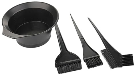 GALPADA 4ensembles Bol Et Peigne Pour Teinture Capillaire Outil De Coloration Avec Brosse Pour Usage Domestique Et Professionnel