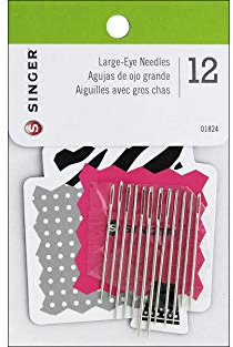 Sänger-Handnadel, großes Öse mit Magenhalter, 12 Stück