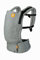 Tula Linen Free-To-Grow Leinen Babytrage für Neugeborene ab Geburt (3,2-20,4 kg), Ergonomische Baby-Tragetasche, Ash
