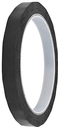 sourcingmap 10mm Width 164ft Length Single-side Electrical Insulated Adhesive Tape Black