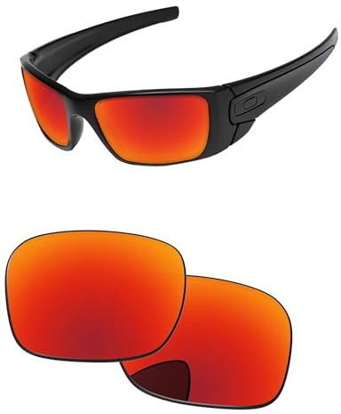 PapaViva Lentes de repuesto para gafas de sol Oakley Fuel Cell OO9096 de 60 mm