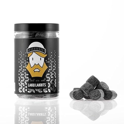 LASSE LAKRITS® | Laku Lakrits – Intensiver Geschmack aus Skandinavien | 300g Dose