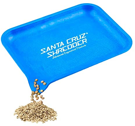 Santa Cruz Shredder Tray - Smooth Rounded Edges, Spout for Easy Filling - Durable Design for Effortless Experience Small