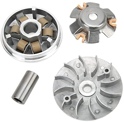 Ensemble de Variateur Kit d'embrayage de Variateur de Course Haute Performance Moteurs de Scooter en Métal Kit de Variateur Accessoires de Moto pour GY6 125 150