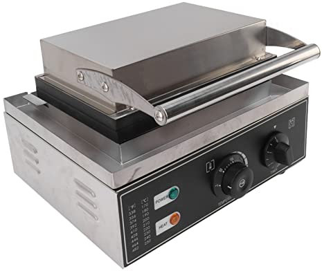 Airshi Macchina Elettrica della Ciambella, Macchina Commerciale della Ciambella 5 Fori Durevoli Antiaderenti Facili da Pulire per la Cucina (Spina UE 220V)