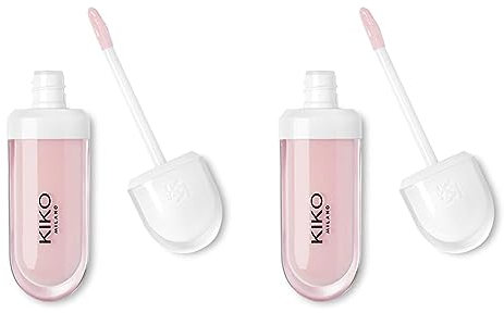 KIKO Milano Lip Volume Tutu Rose | Perfektionierende Lippencreme Mit Volumeneffekt (Packung mit 2)