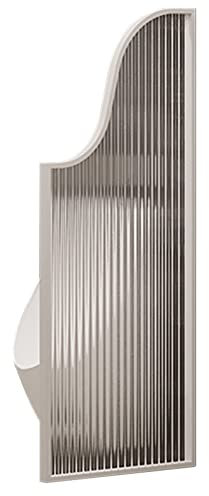 MObyat Schamwand,Badezimmer-Sichtschutzwand, Urinal-Trennwand, Trennwand, Raumteiler aus gehärtetem Glas, durchscheinende Sichtschutzwände, Raumtrenner für Heimdekoration