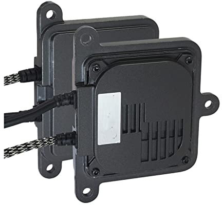 Vorschaltgerät für Xenon-Scheinwerfer 55W HID Xenon AC Vorschaltgerät Block Digitale Vorschaltgerät Zündung 12V Für Auto Xenon Birne 9005 HB3 9006 HB4 H1 H3 H4 H7 H8 H11 (Größe : 2PCS)