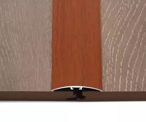 Übergangsprofil Abdeckleisten Rutschfeste Übergangsstange Aus Metall, Gewölbter Bodenkantenstreifen für Holz-Vinyl-Laminatböden, Reduzierspaltabdeckung Aus Aluminiumlegierung ( Size : 115cm/45.3 inch