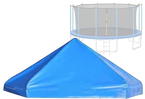 BIWKONI Trampolin Baldachin Outdoor Fitness 14FT Zelt Trampolin Deckentuch Regendichter Schnee Sonnenschutz Trampolin Dachabdeckung, Ohne Rahmen,14FT