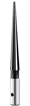 Escariador cónico Manual HHS, Herramientas de perforación de Metal y Madera, escariador cónico de Agujero de alfiler, desbarbado, 1 ud.(Round Handle 5-16mm)