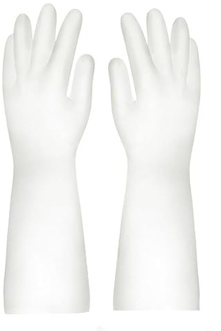 BrightGlow Gummihandschuhe für die Reinigung Wiederverwendbare Geschirr Reinigungshandschuhe Haushaltshandschuhe Nitril-Reinigungshandschuhe Gummi-Handschuhe für die Küche