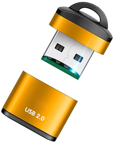 Lecteur de Carte USB 2.0 Type C Avec Adaptateur pour Téléphone Portable - Compatible Micros SD/TF et Mini USB